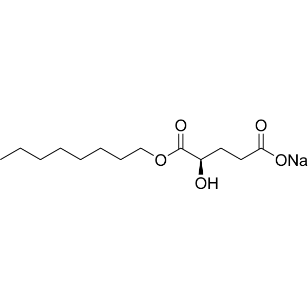(2R)-Octyl-α-hydroxyglutarate sodium ((2R)-Octyl-2-HG sodium) 1391068-16-8